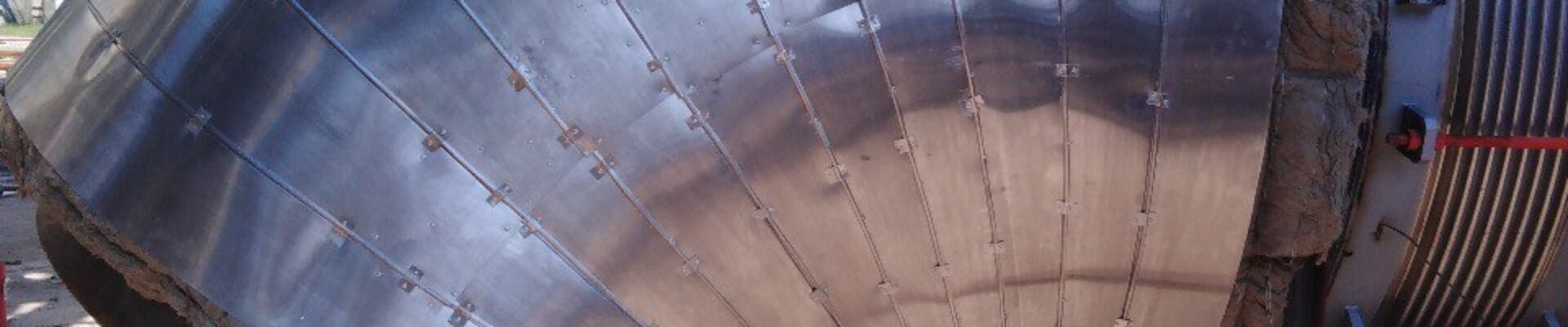 Теплоизоляция технического трубопровода окожушки собственного изготовления